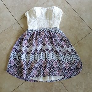 Charlotte Russe strapless dress